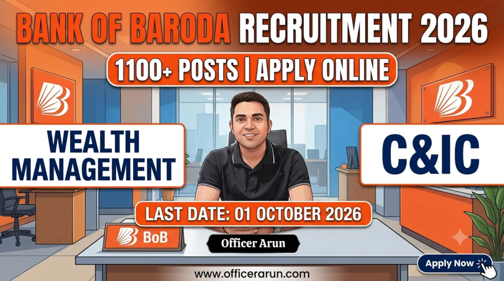 BANK OF BARODA RECRUITMENT 2026