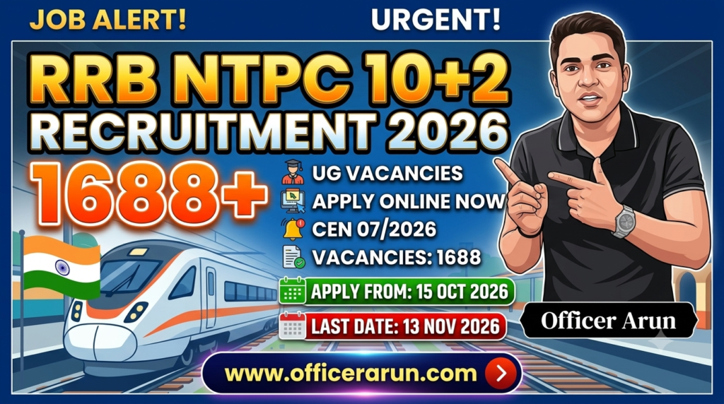 RRB NTPC UG Recruitment 2026