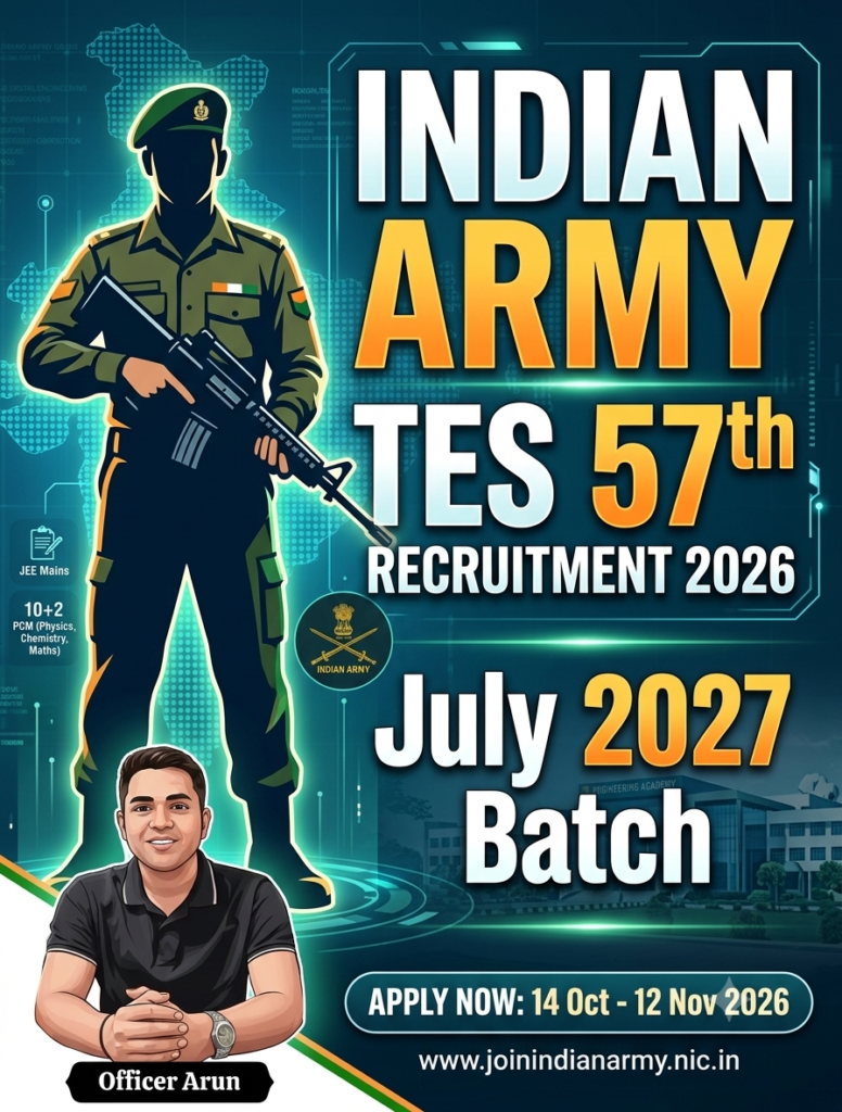 INDIAN ARMY TES 57th RECRUITMENT 2026