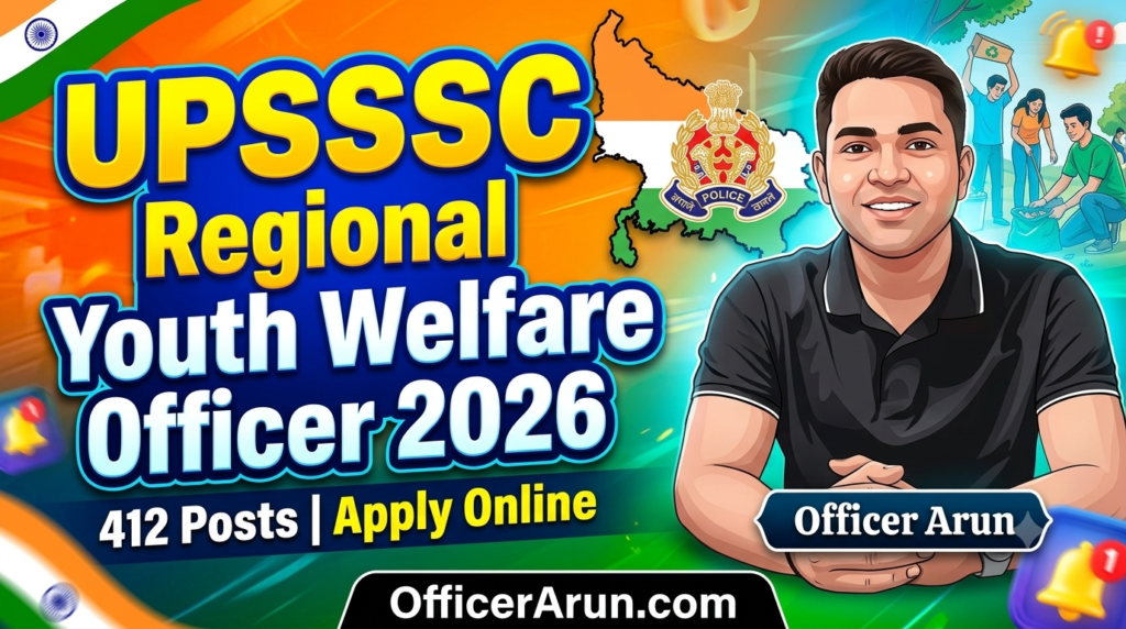 UPSSSC Regional Youth Welfare Officer Recruitment 2026