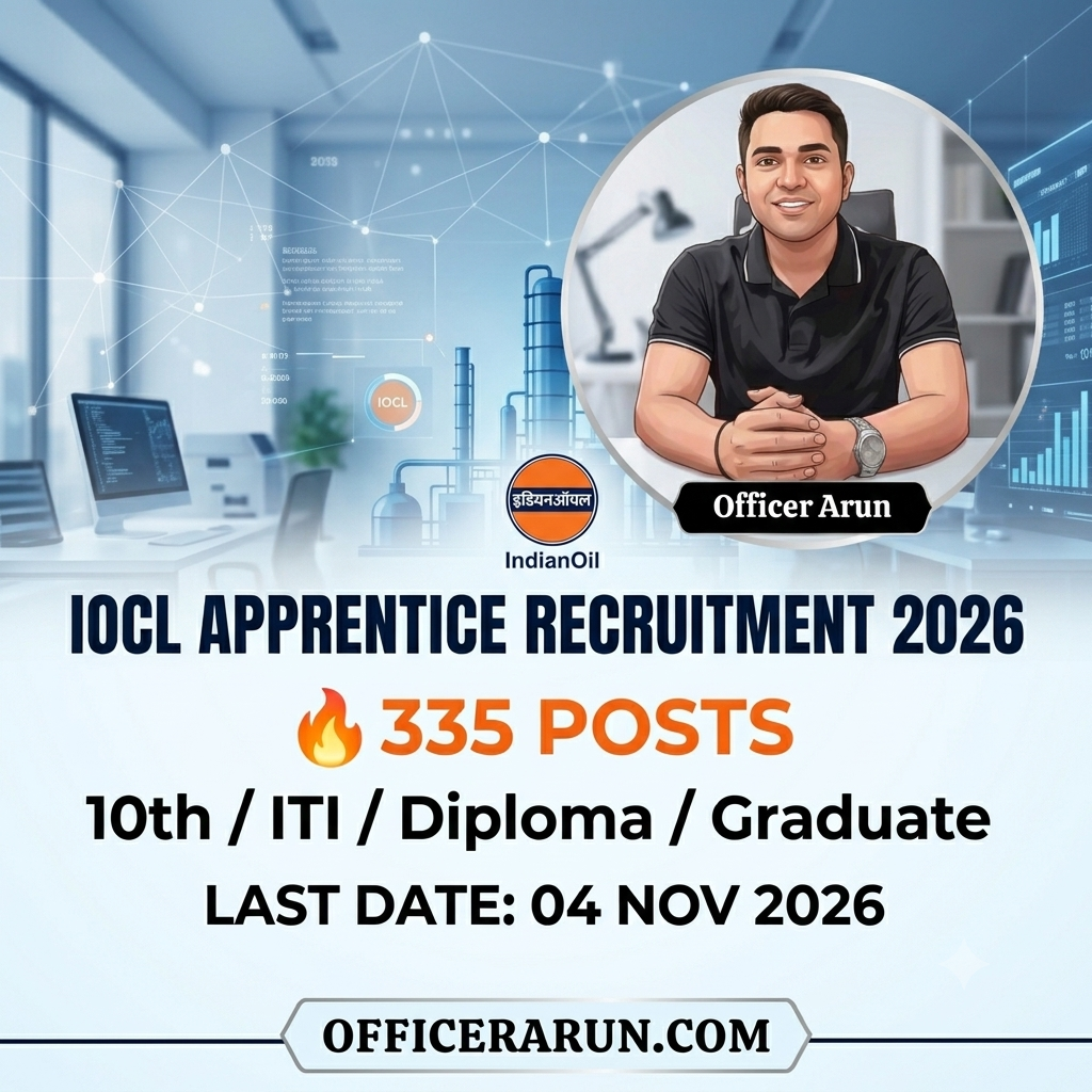 IOCL WR Apprentice Recruitment 2026