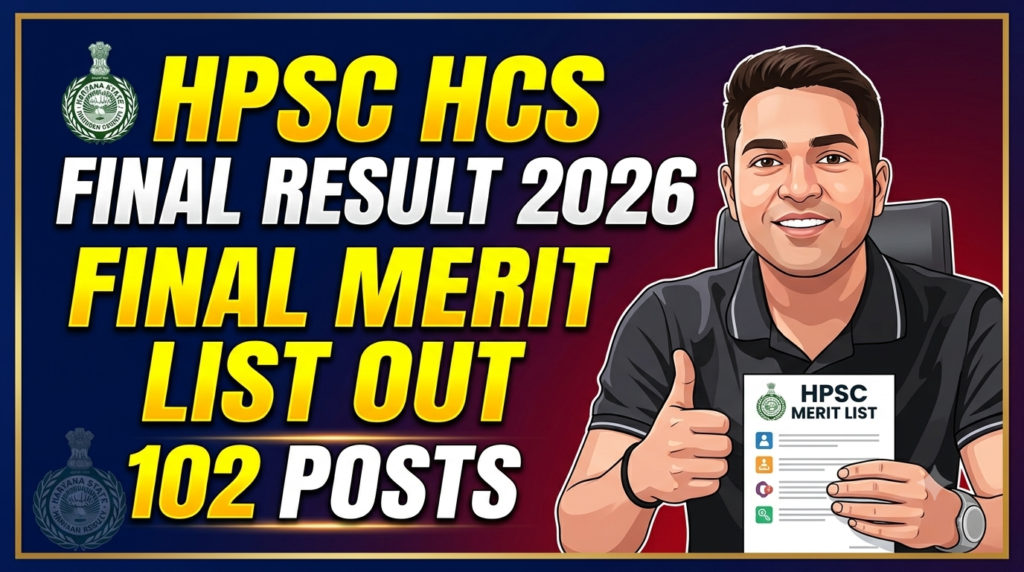 HPSC HCS Final Result 2026