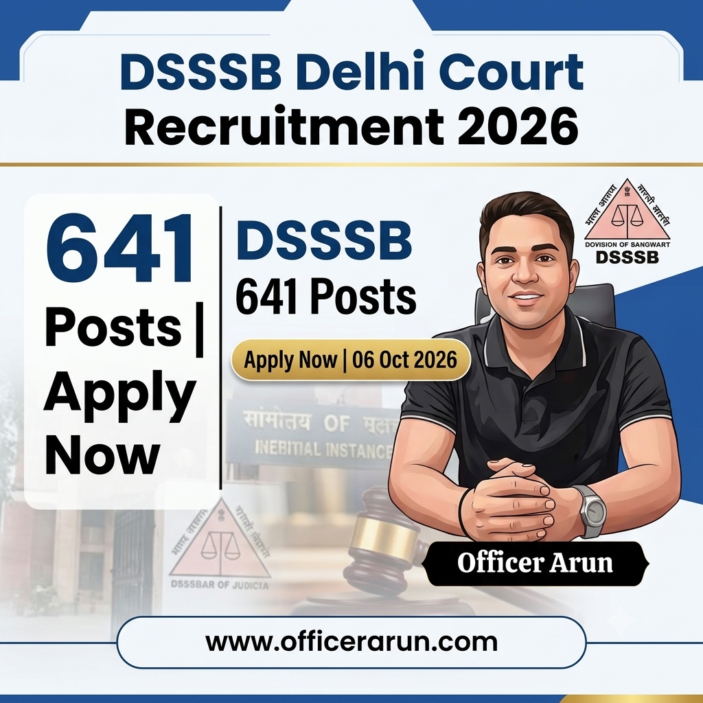 DSSSB Delhi District Court Recruitment 2026